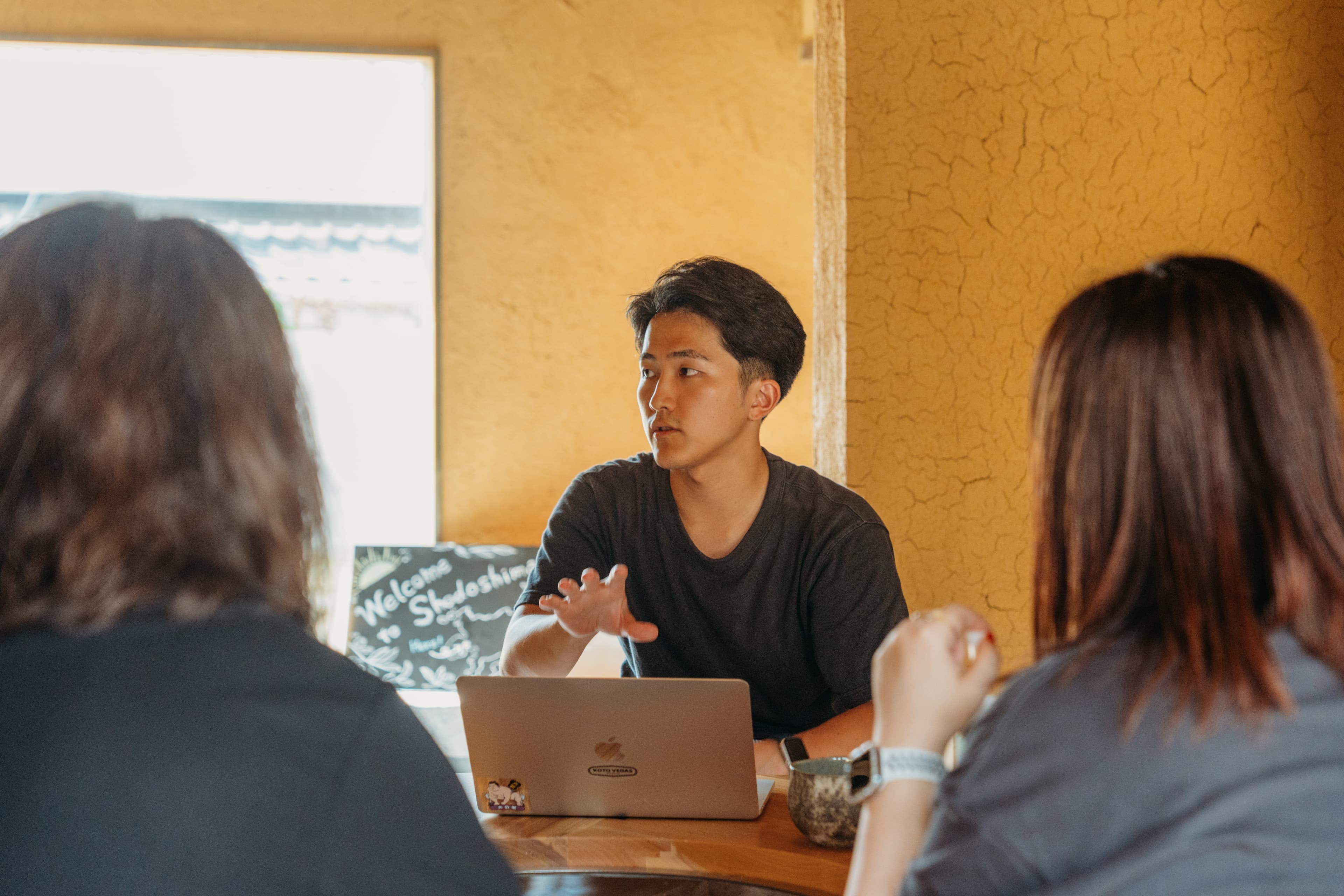 現地での企画会議